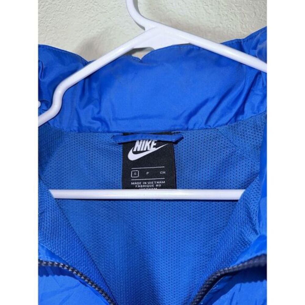 Nike Windrunner Jacket Mens Large Multicolor Colorblock Hooded Blue GreenAR2191 - Picture 2 of 7